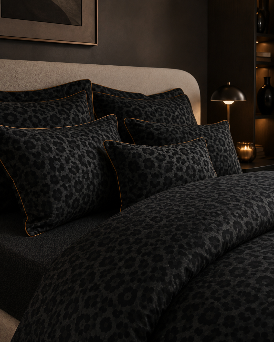 Noir Obsidian Spare Pillowcase Pair