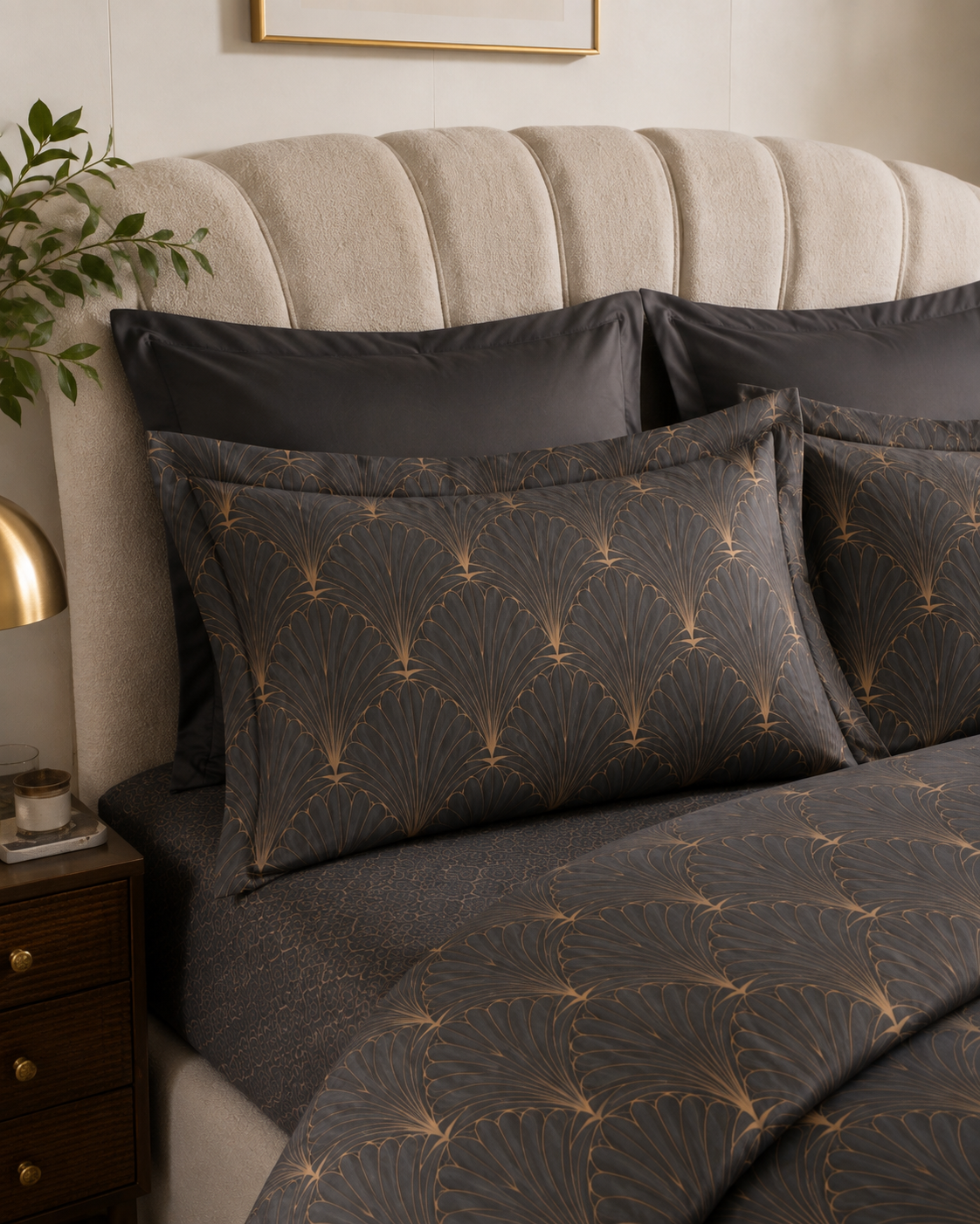 Champagne Noire Spare Pillowcase Pair