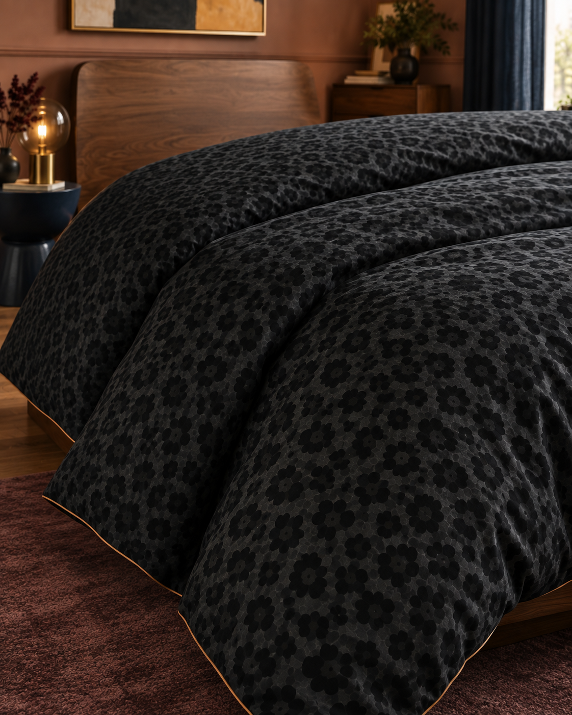 Noir Obsidian Duvet Set