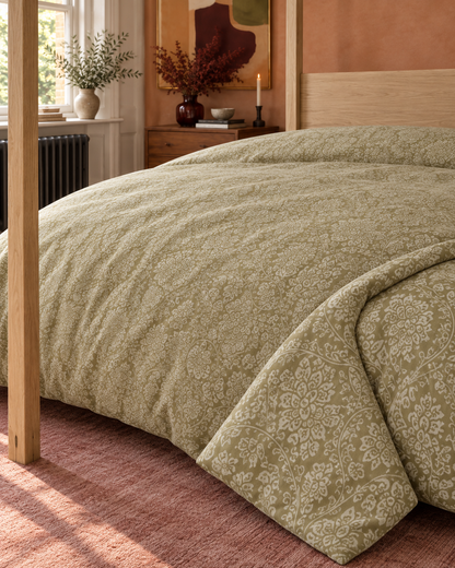 Olive Heritage Duvet Set