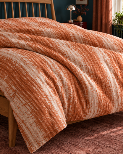 Rust Terracotta Duvet Set