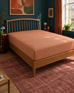 Rust Terracotta Fitted Sheet