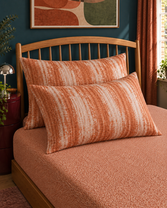 Rust Terracotta Spare Pillowcase Pair